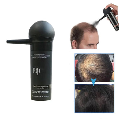 Hair Building Fiber Natural Keratin Styling Powder Loss Bald Fibre Pack Building Hairline Optimizer Dense Hair Growth Hair Fiber